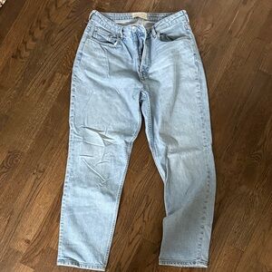 Everlane Light Wash High-Rise Denim Jeans